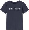 NAME IT MINI T shirt NMMFOLMER met tekst donkerblauw online kopen