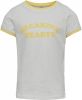 ONLY KIDS GIRL T shirt KOGGINNA met tekst wit// geel online kopen