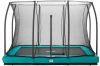 Salta Comfort Edition Ground Trampoline met Veiligheidsnet 305 x 214 cm Groen online kopen