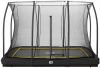 Salta Comfort Edition Ground Trampoline met Veiligheidsnet 305 x 214 cm Zwart online kopen