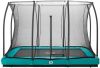 Salta Comfort Edition Ground Trampoline met Veiligheidsnet 305 x 214 cm Groen online kopen