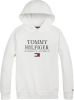 Tommy Hilfiger hoodie van biologisch katoen wit online kopen