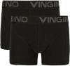 Vingino ! Jongens 2-pack Boxer Maat 152 Zwart Katoen/elasthan online kopen