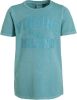 VINGINO ! Jongens Shirt Korte Mouw Maat 116 Blauw Katoen/elasthan online kopen