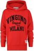 VINGINO ! Jongens Sweater Maat 128 Rood Katoen/elasthan online kopen