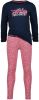 Vingino pyjama Wina met all over print roze/donkerblauw online kopen