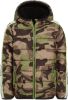 Vingino reversible gewatteerde jas Teson met camouflageprint 239 ultra army online kopen