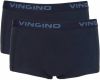 VINGINO ! Meisjes 2-pack Hipster Maat 104 Donkerblauw Katoen/elasthan online kopen